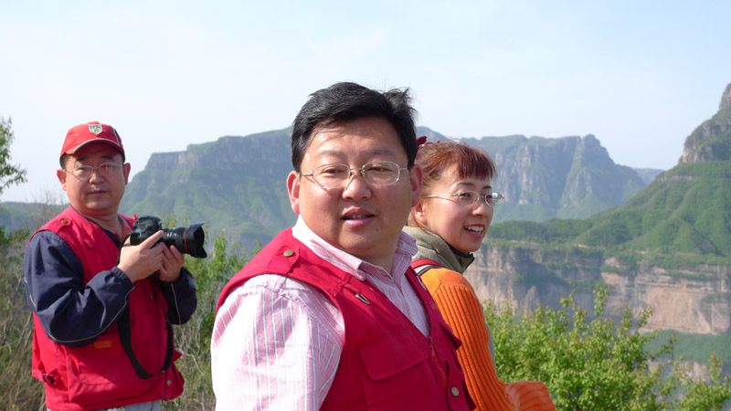 太行林滤山大峡谷摄影基地挂牌记