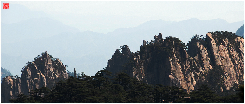 走过~~~黄山