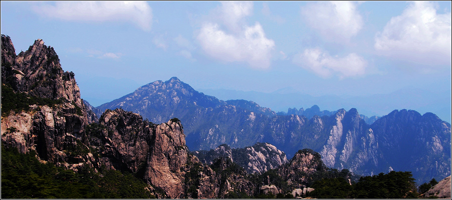 走过~~~黄山