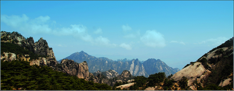 走过~~~黄山