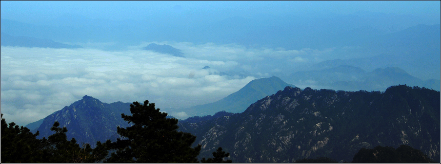 走过~~~黄山