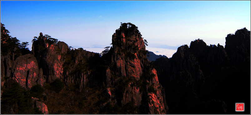 走过~~~黄山