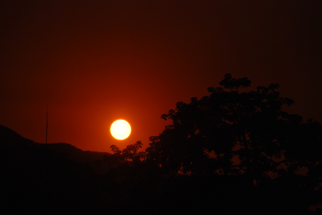 如火夕阳