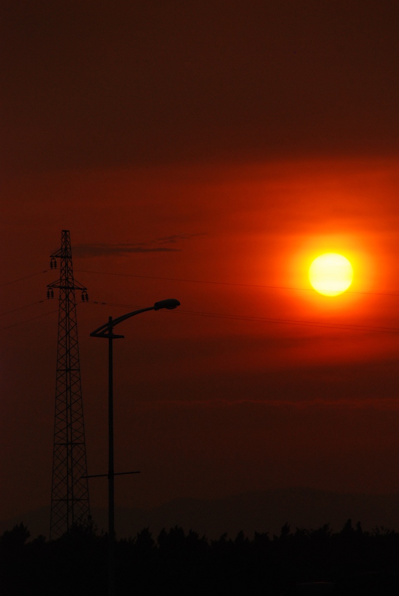 如火夕阳