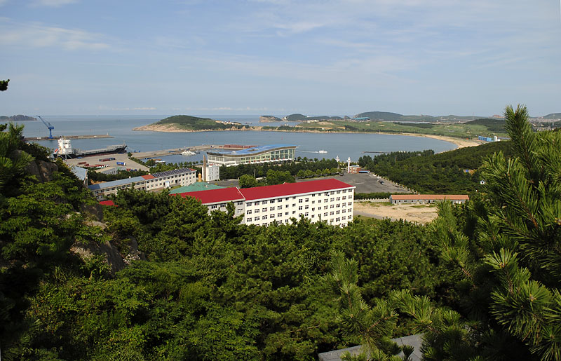 渔港的早晨