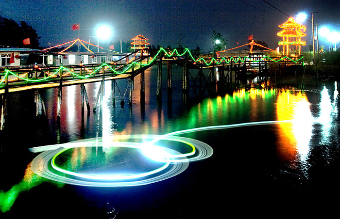 夜景.桥