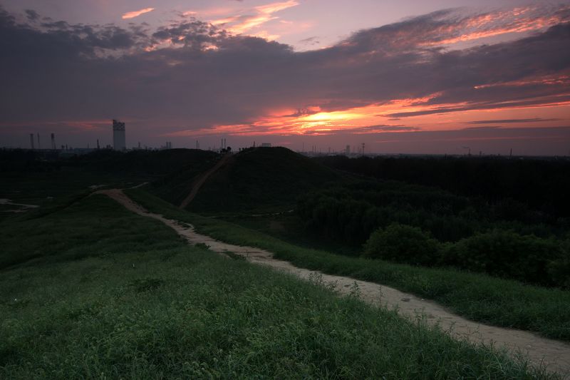 濮上夕阳美