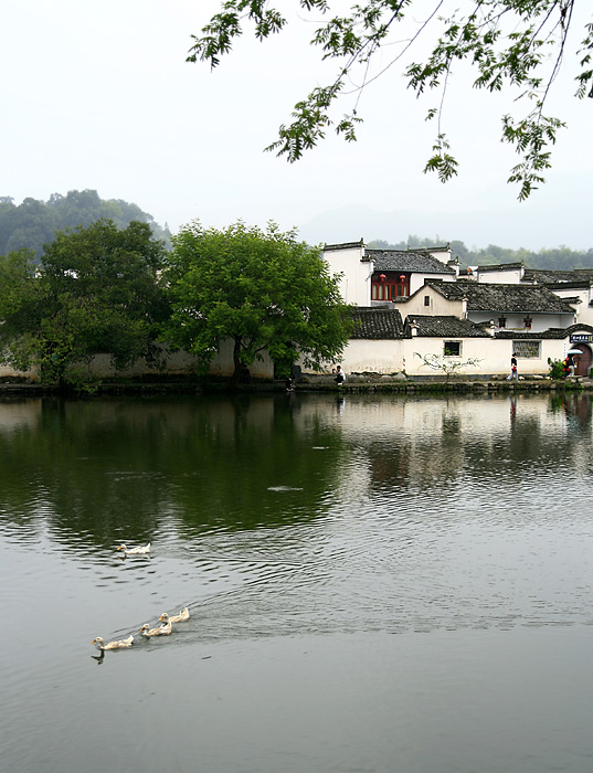 宏村一景