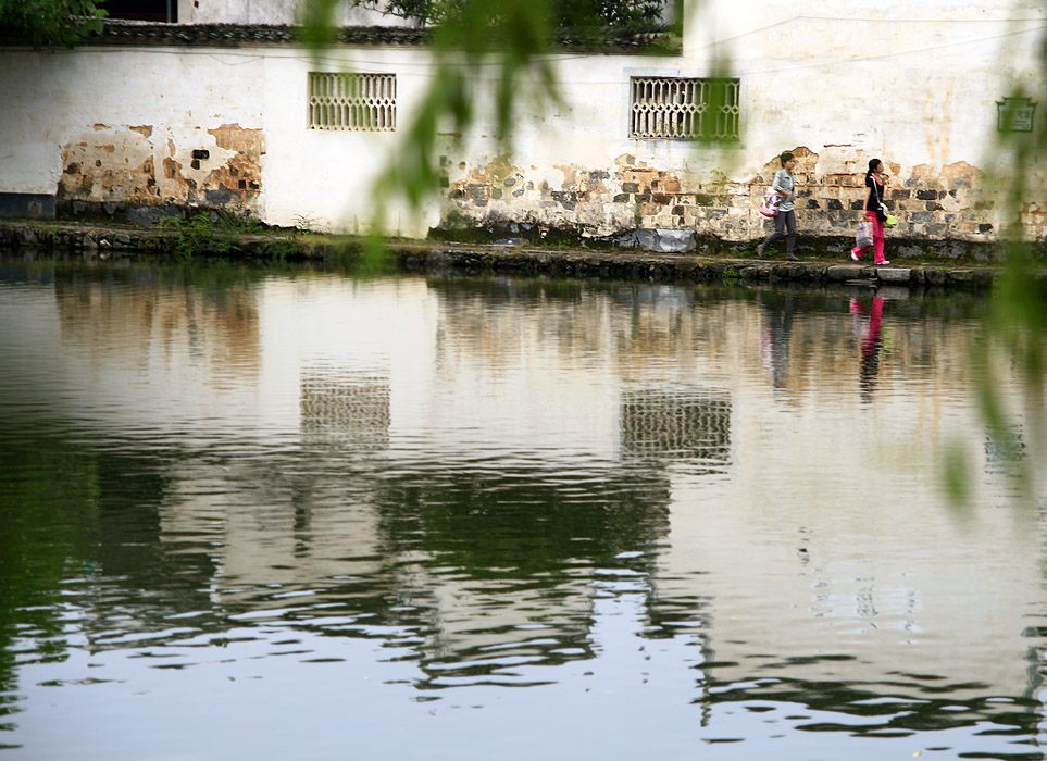 宏村一景