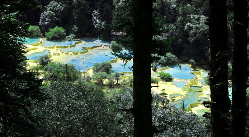 九寨山水