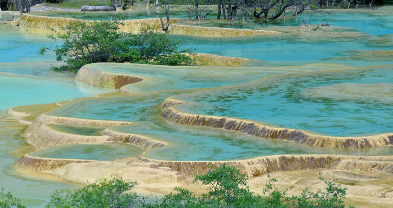 九寨山水