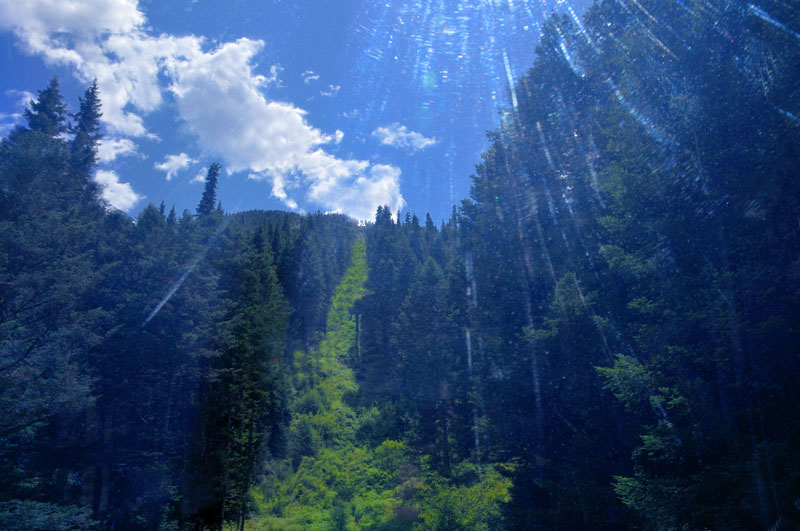 九寨山水