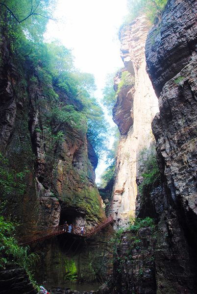 l洛阳龙潭峡的风景！