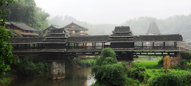 广西程阳桥-----美丽的风雨桥