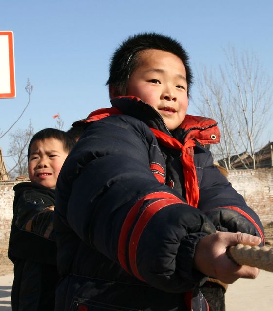 同一片阳光下（油田十中与清丰单拐希望小学联谊纪实）