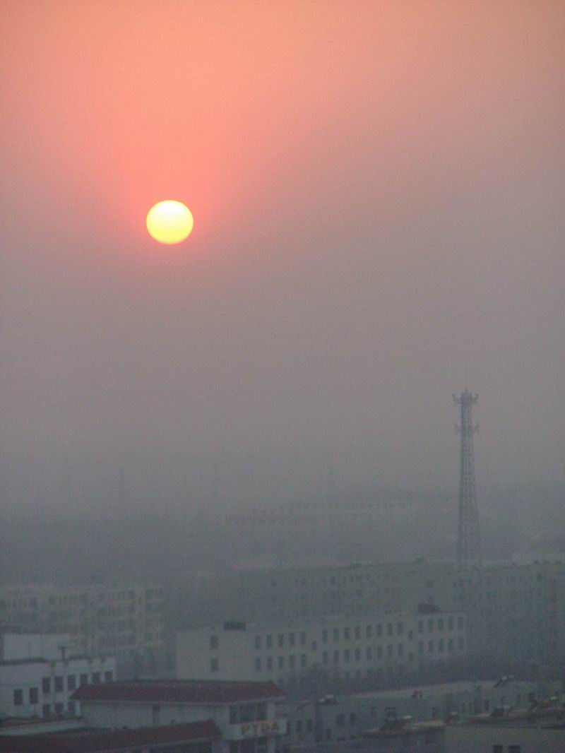 落日