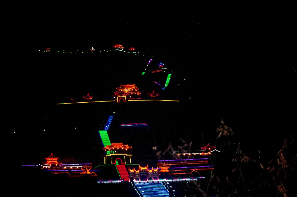 庆阳周祖陵夜景