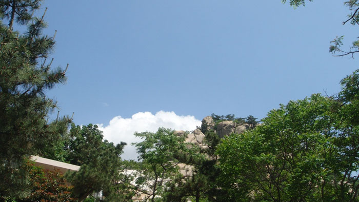 青岛崂山风光