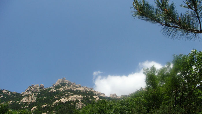 青岛崂山风光