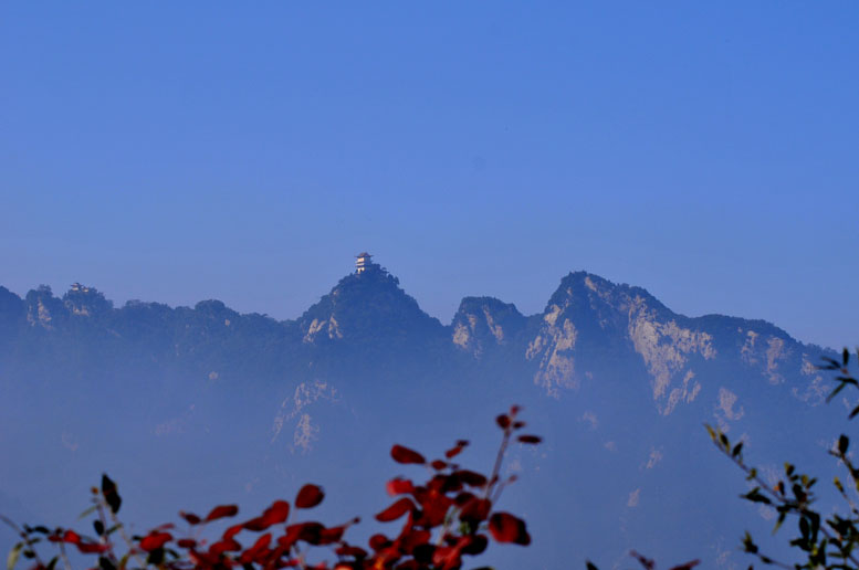 终南独秀翠华山