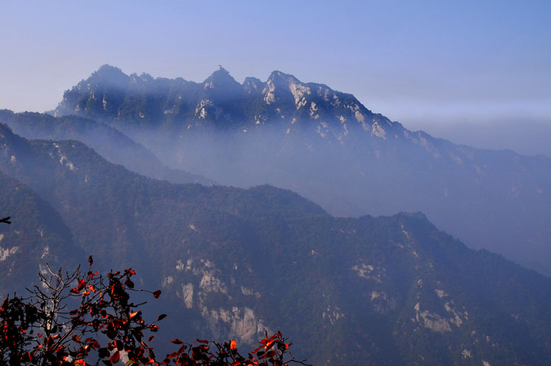 终南独秀翠华山