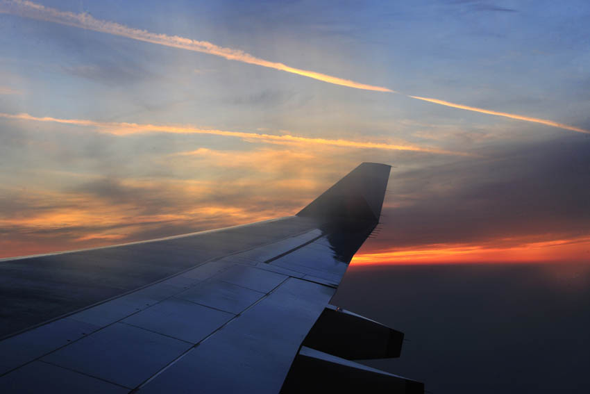 [原创]高空日落