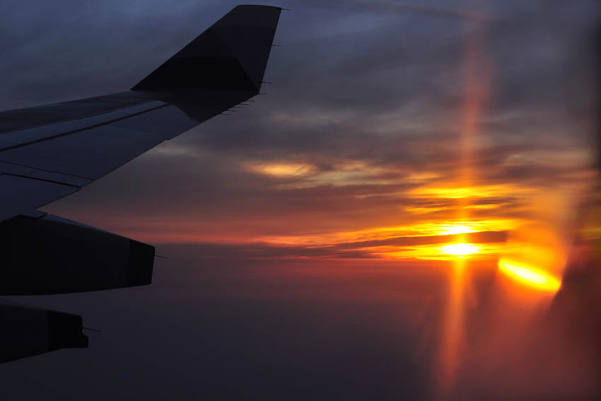 [原创]高空日落