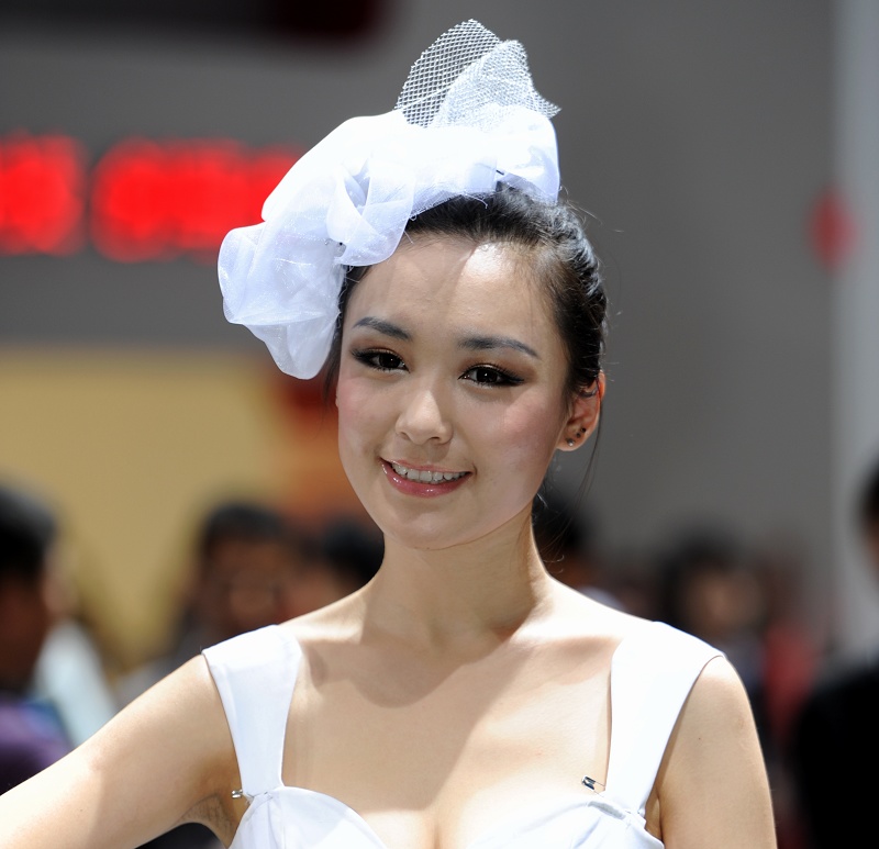 广州车展美女