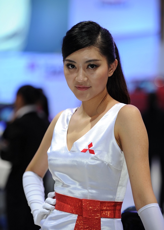 广州车展美女