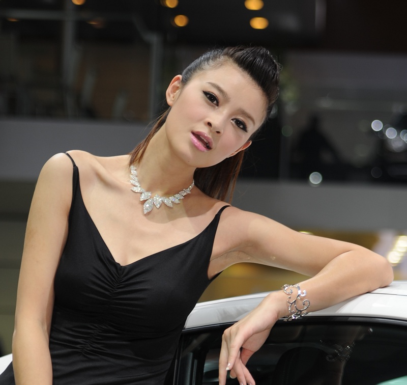 广州车展美女