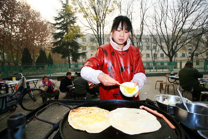 好吃不贵-----信阳鸡蛋饼！