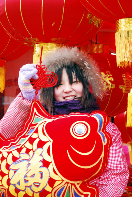 拍雪景去也
