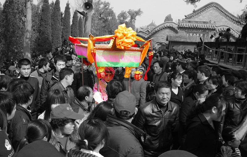 正月初九浚县庙会一组