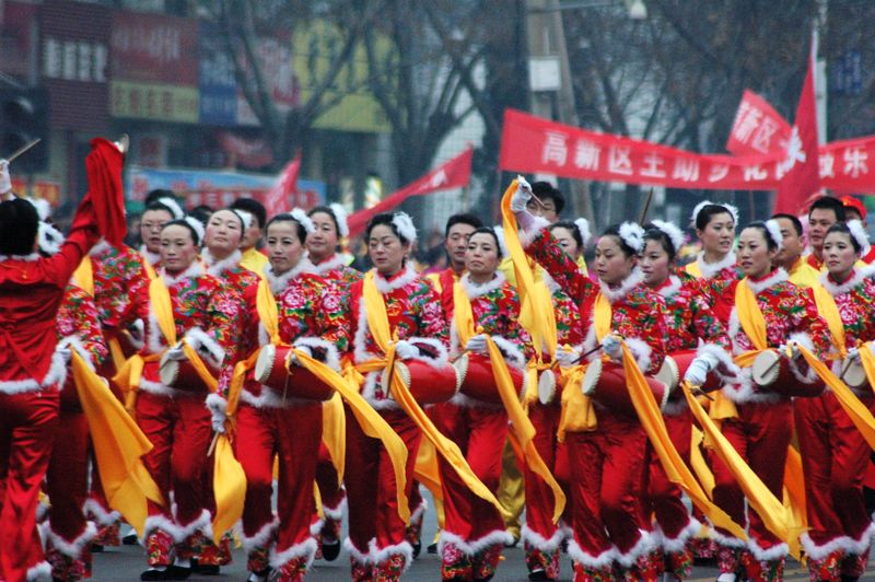 市民间表演一瞥