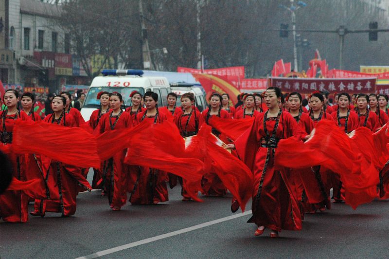 市民间表演一瞥