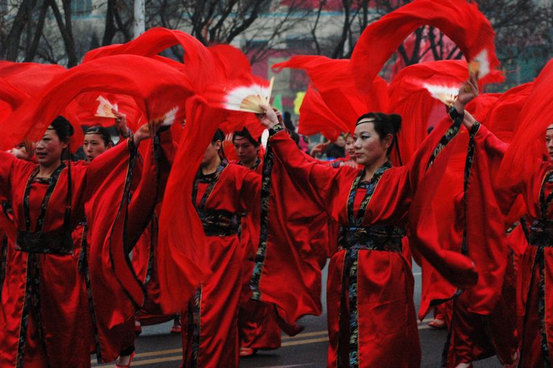 市民间表演一瞥