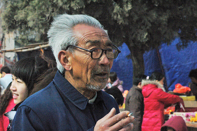 浚县庙会人像作业