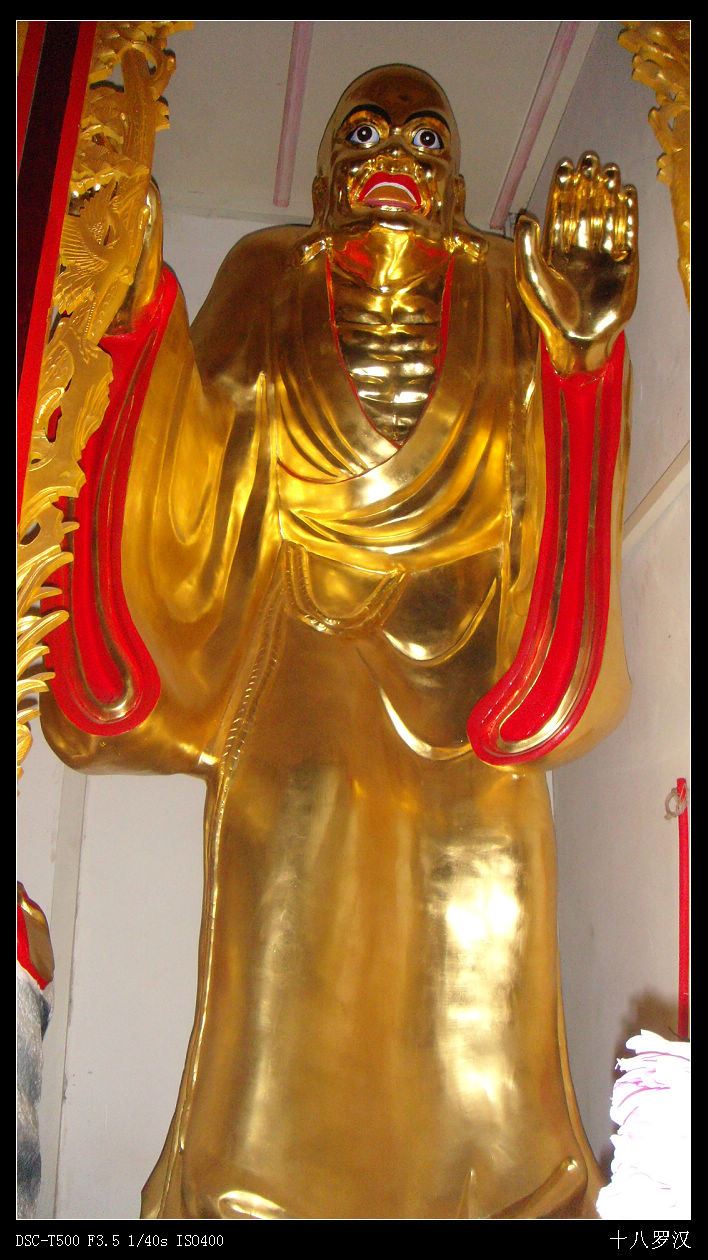 濮阳大觉寺十八罗汉