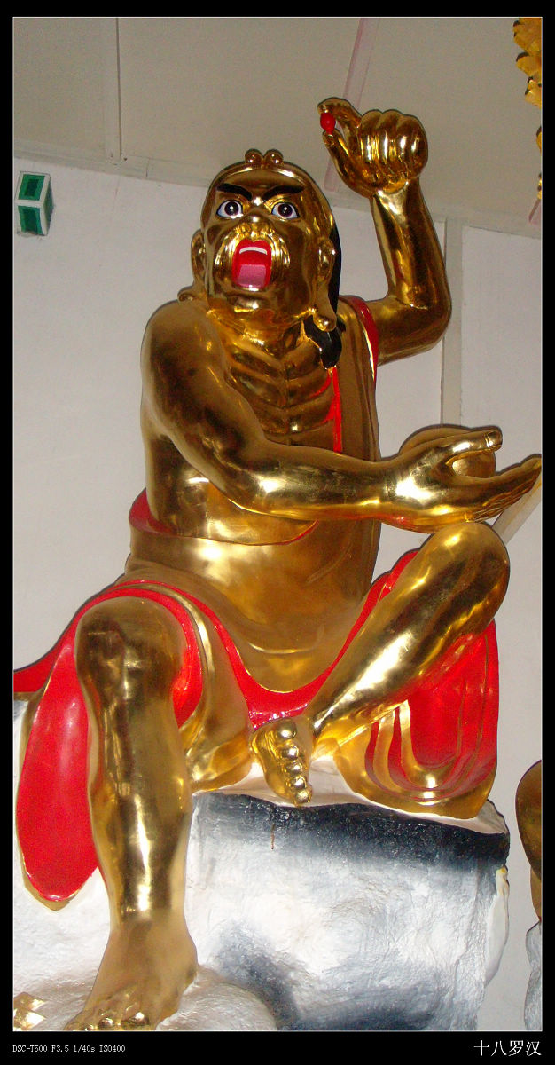 濮阳大觉寺十八罗汉