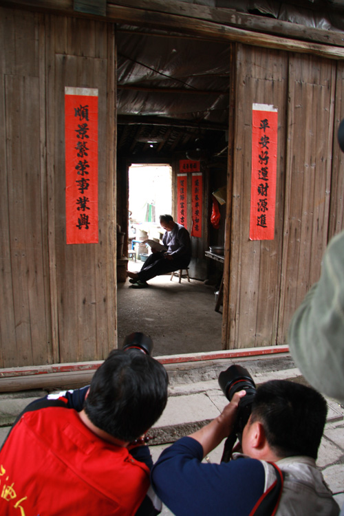 石油摄影人婺源行花絮