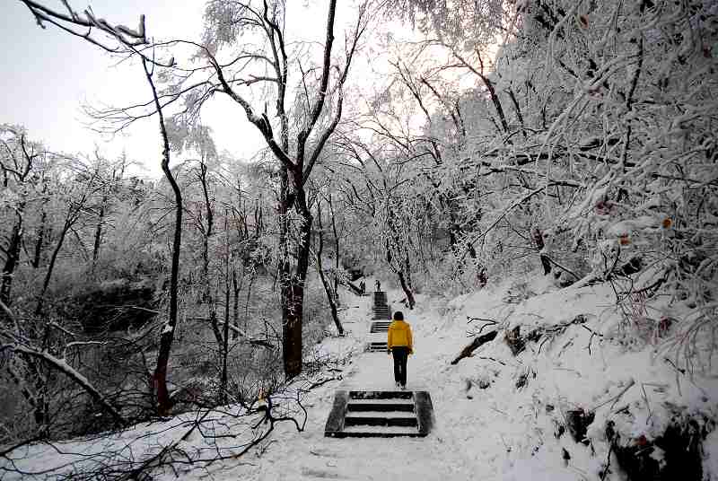 武当山雪景