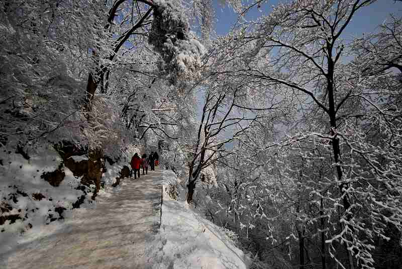 武当山雪景