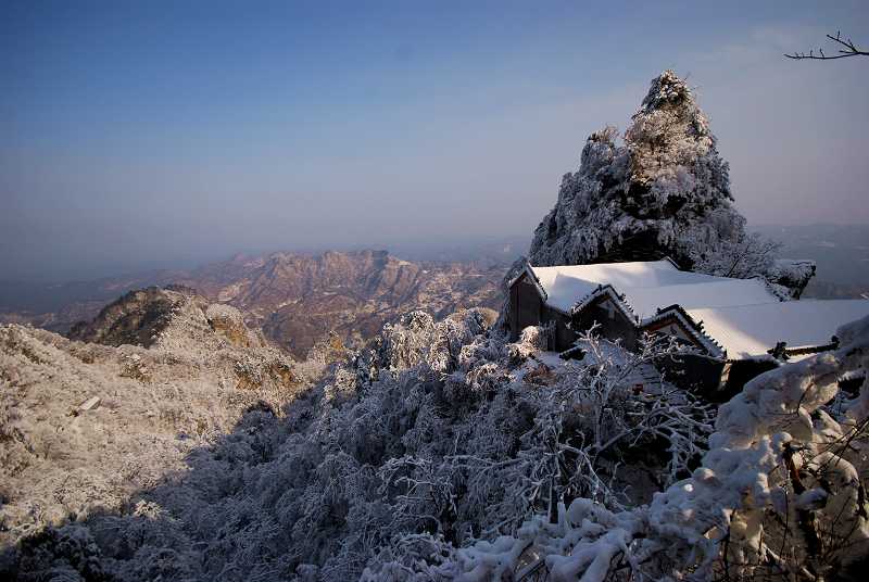 武当山雪景