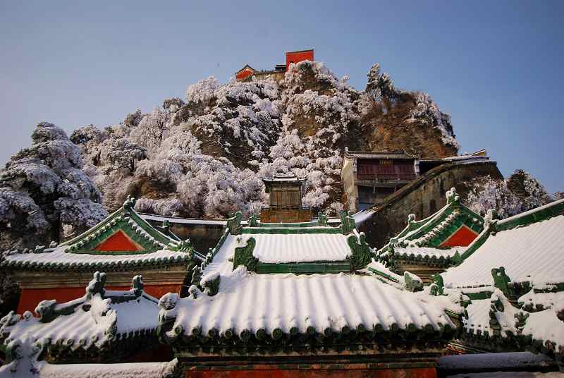 武当山雪景