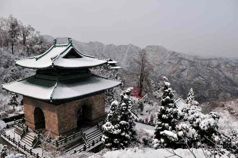 武当山雪景