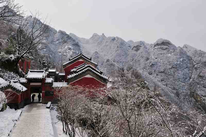 武当山雪景