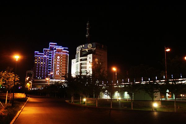 克拉玛依夜景一组