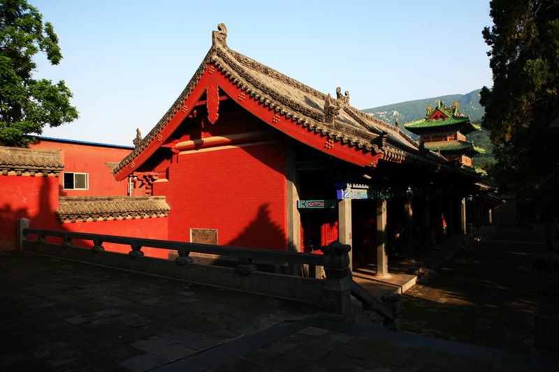 少林寺一角！