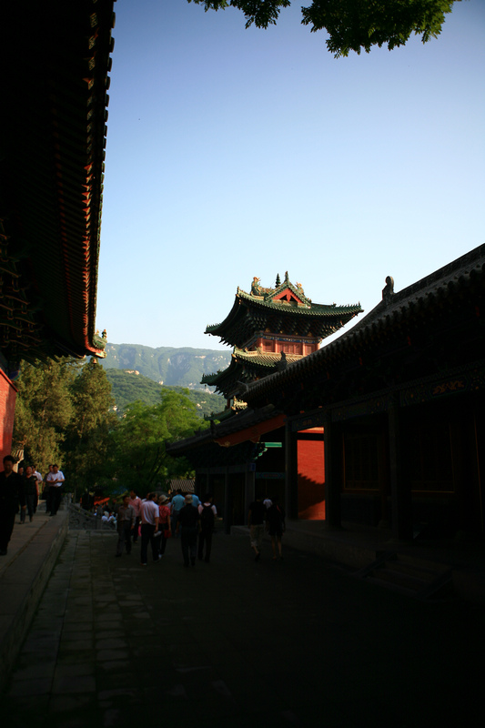 少林寺一角！