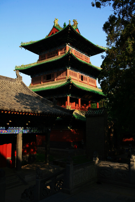 少林寺一角！